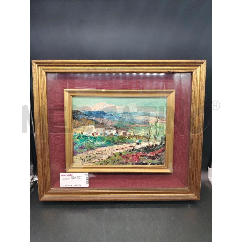  QUADRO  PAESAGGIO | Mercatino dell'Usato Roma eur 1