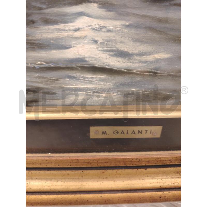 QUADRO  VISTA BNAPOLI A FIRMA GALANTI  | Mercatino dell'Usato Roma eur 3
