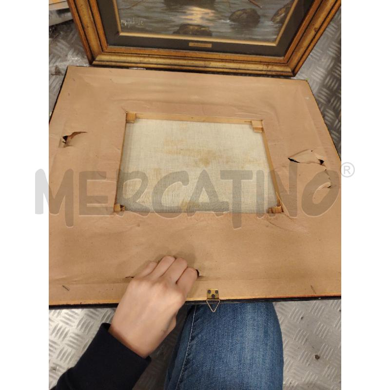 QUADRO  VISTA BNAPOLI A FIRMA GALANTI  | Mercatino dell'Usato Roma eur 4