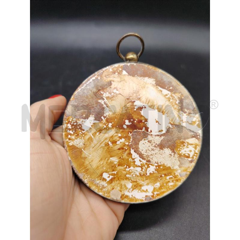 QUADRUCCIO FIORI DECORI ARANCIONI  | Mercatino dell'Usato Roma eur 3
