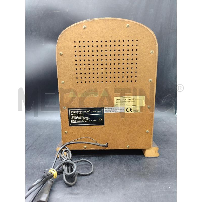RADIO MANGIACASSETTE SPIRIT OF ST LOUIS 1990+ACC  | Mercatino dell'Usato Roma eur 4