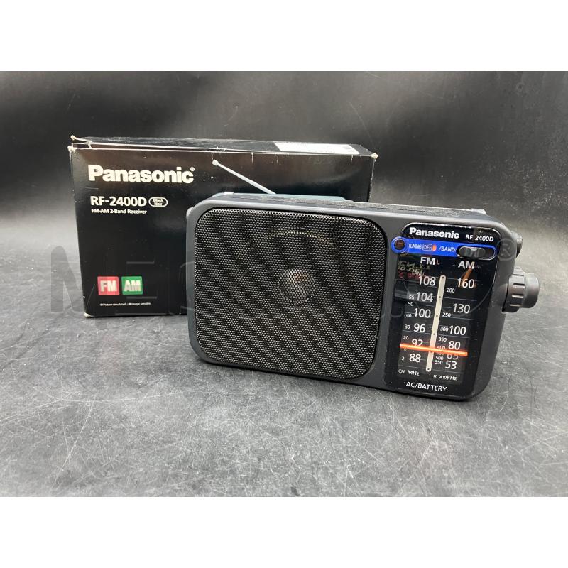 RADIO PANASONIC RF-2400D | Mercatino dell'Usato Roma eur 1