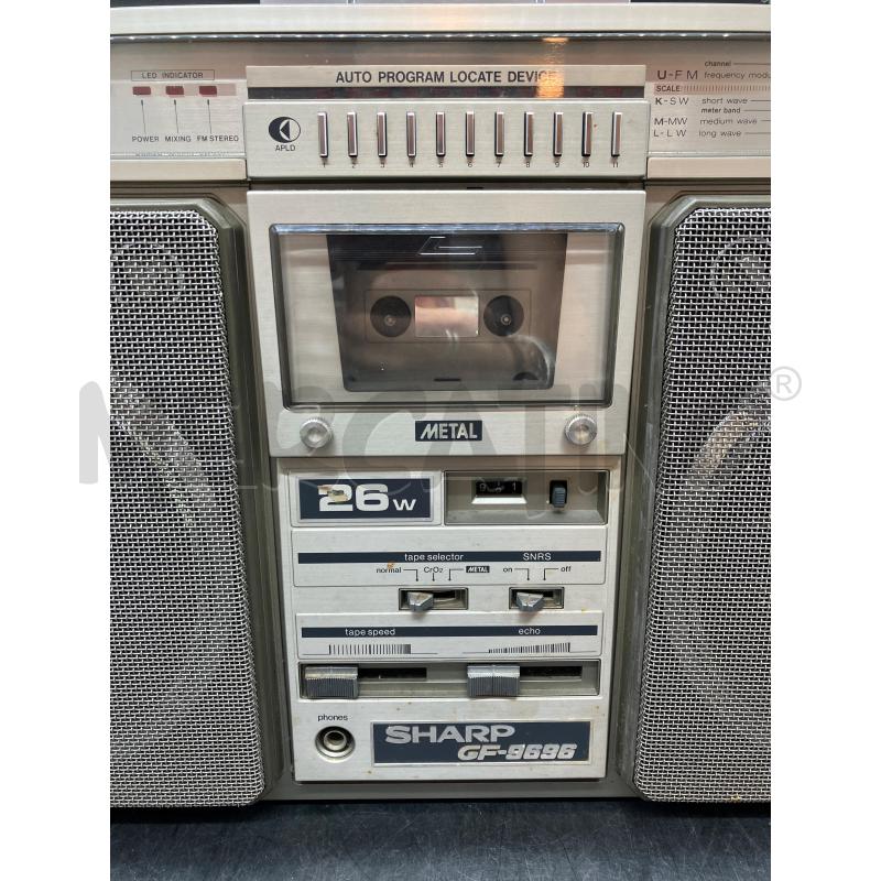 RADIO SHARP GF-9696 | Mercatino dell'Usato Roma eur 2