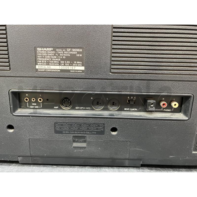 RADIO SHARP GF-9696 | Mercatino dell'Usato Roma eur 5