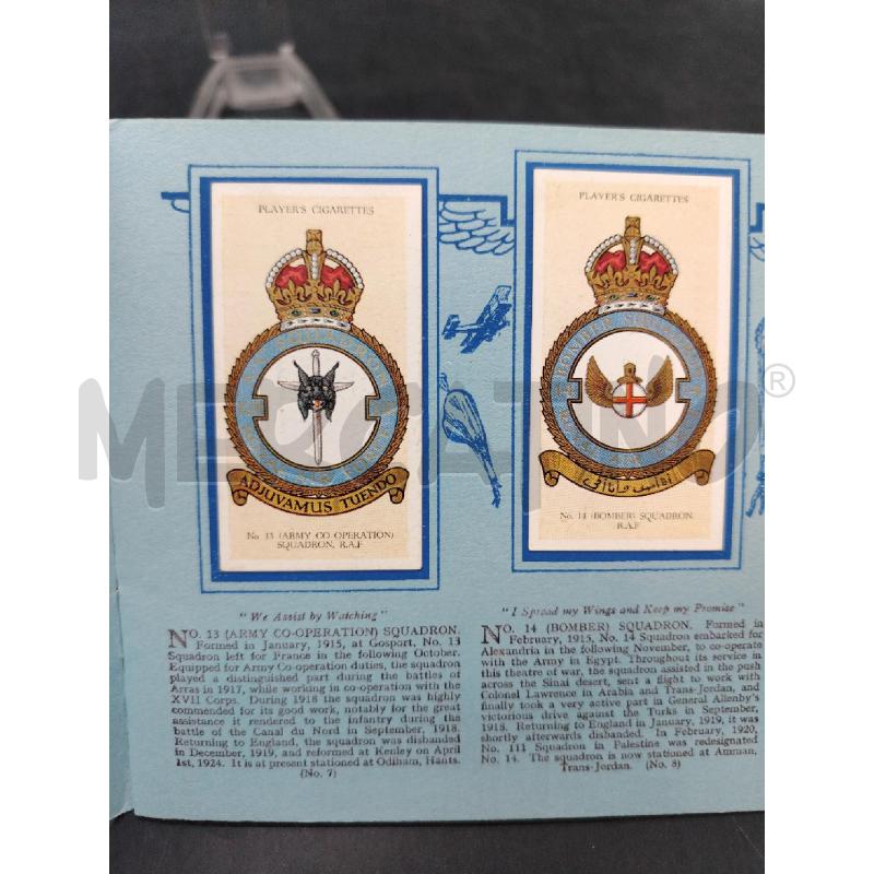 RAF BADGES ISSUED BY JOHN PLAYER | Mercatino dell'Usato Roma eur 2