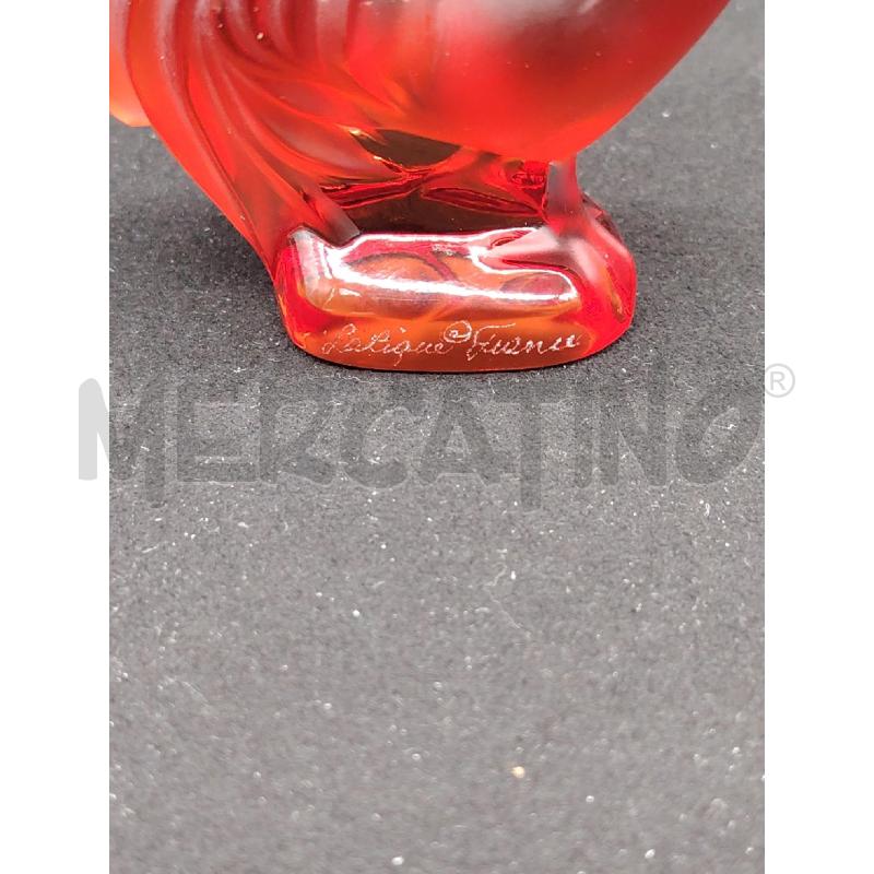 RARO GALLO LALIQUE | Mercatino dell'Usato Roma eur 2