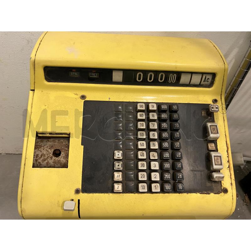 REGISTRATORE CASSA ANKER GIALLA  | Mercatino dell'Usato Roma eur 2