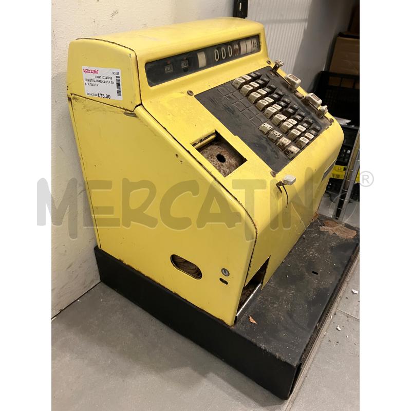 REGISTRATORE CASSA ANKER GIALLA  | Mercatino dell'Usato Roma eur 3
