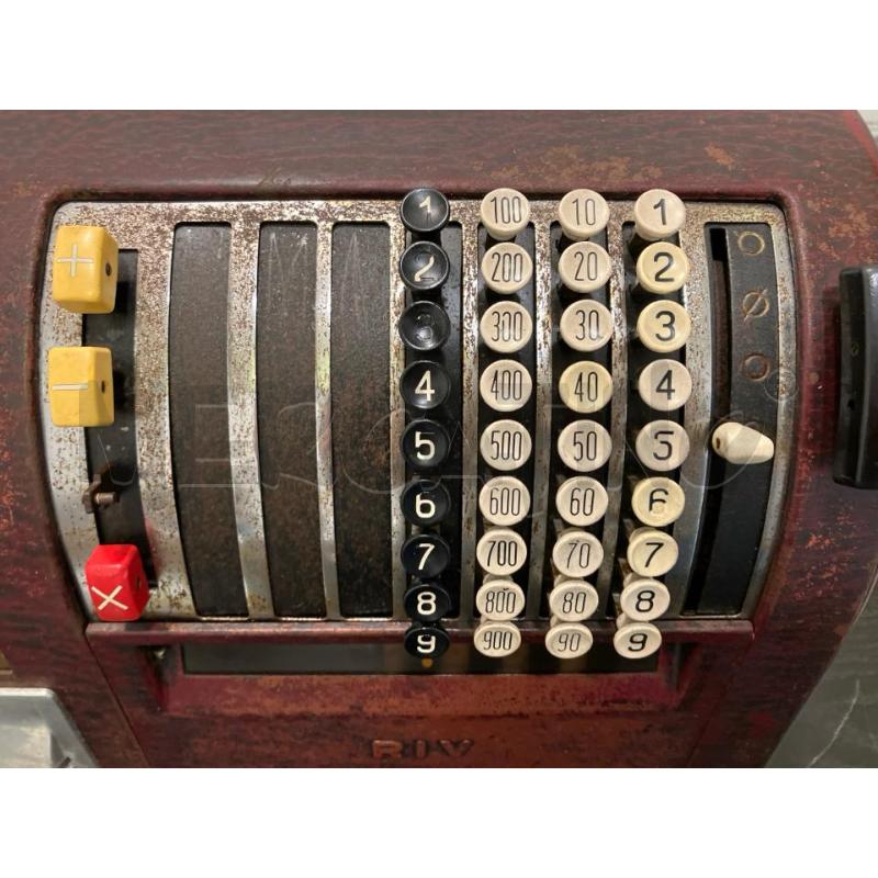 REGISTRATORE DI CASSA ANNI 40 DA RIV  | Mercatino dell'Usato Roma eur 3