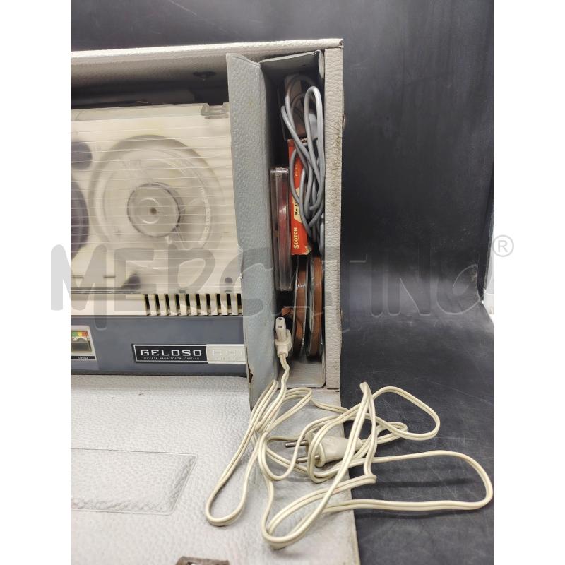 REGISTRATORE GELOSO 681 + ACC | Mercatino dell'Usato Roma eur 2