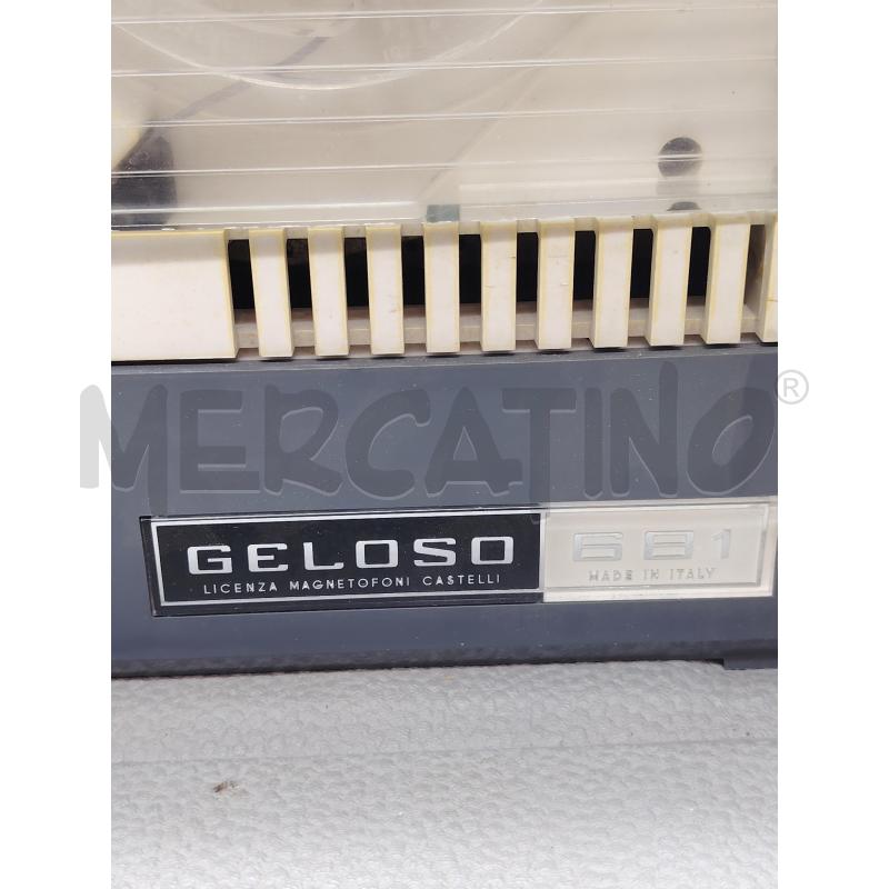 REGISTRATORE GELOSO 681 + ACC | Mercatino dell'Usato Roma eur 3