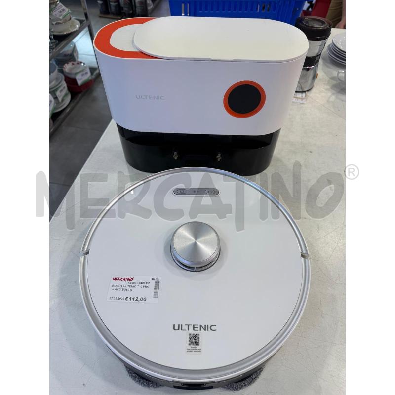 ROBOT ULTENIC T10 PRO + ACC BUSTA  | Mercatino dell'Usato Roma eur 1