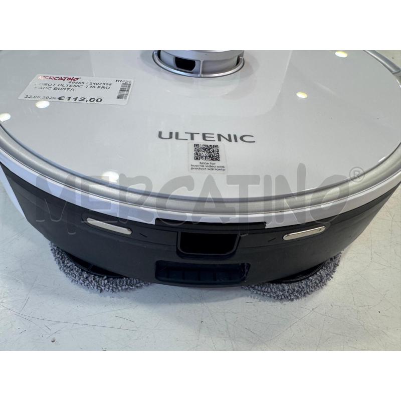 ROBOT ULTENIC T10 PRO + ACC BUSTA  | Mercatino dell'Usato Roma eur 2