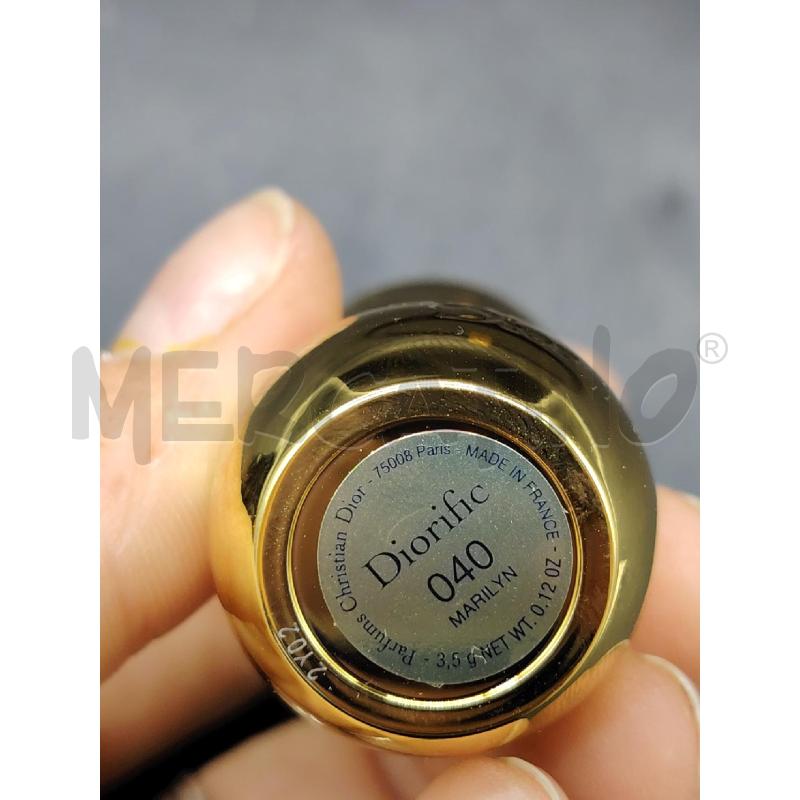 ROSSETTO DIORIFIC ROUGE HAUTE | Mercatino dell'Usato Roma eur 2