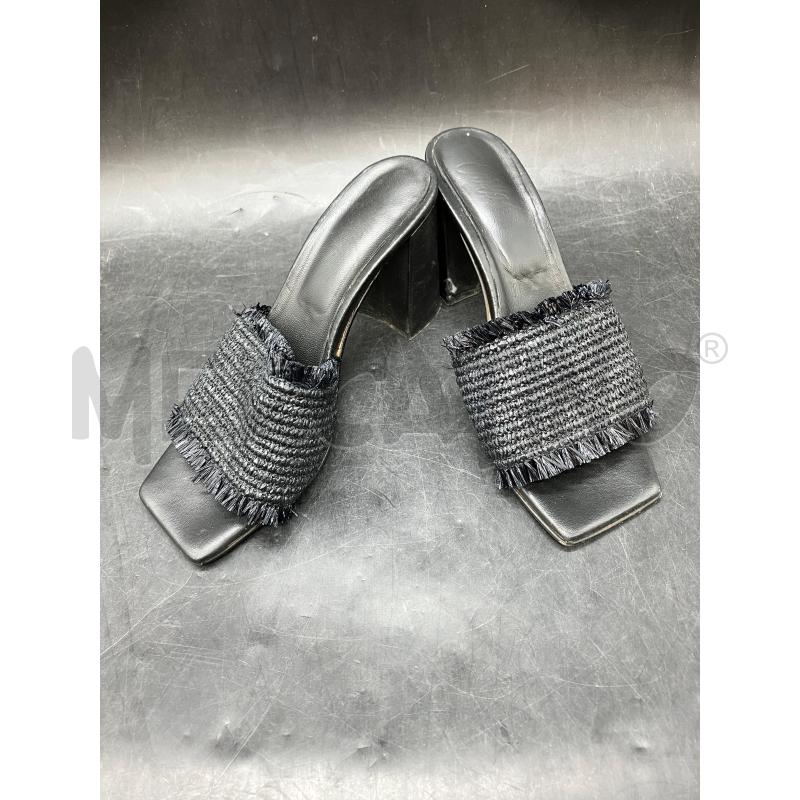 SABOT CARLA G NE FASCIA RAFFIA | Mercatino dell'Usato Roma eur 1
