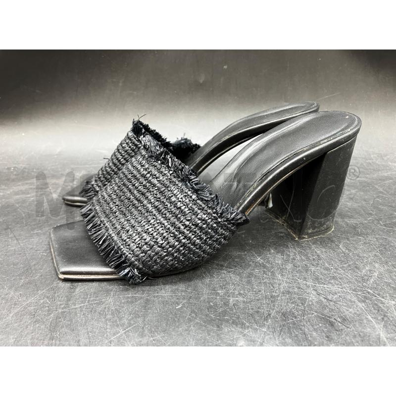 SABOT CARLA G NE FASCIA RAFFIA | Mercatino dell'Usato Roma eur 3