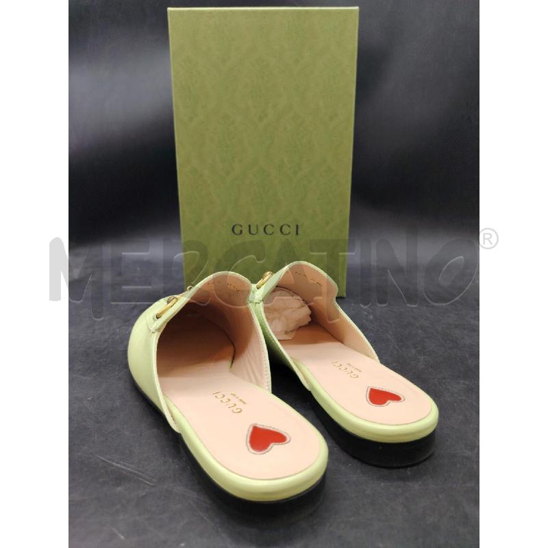 SABOT SCATO GUCCI VERDE MORSETTO DOR | Mercatino dell'Usato Roma eur 2