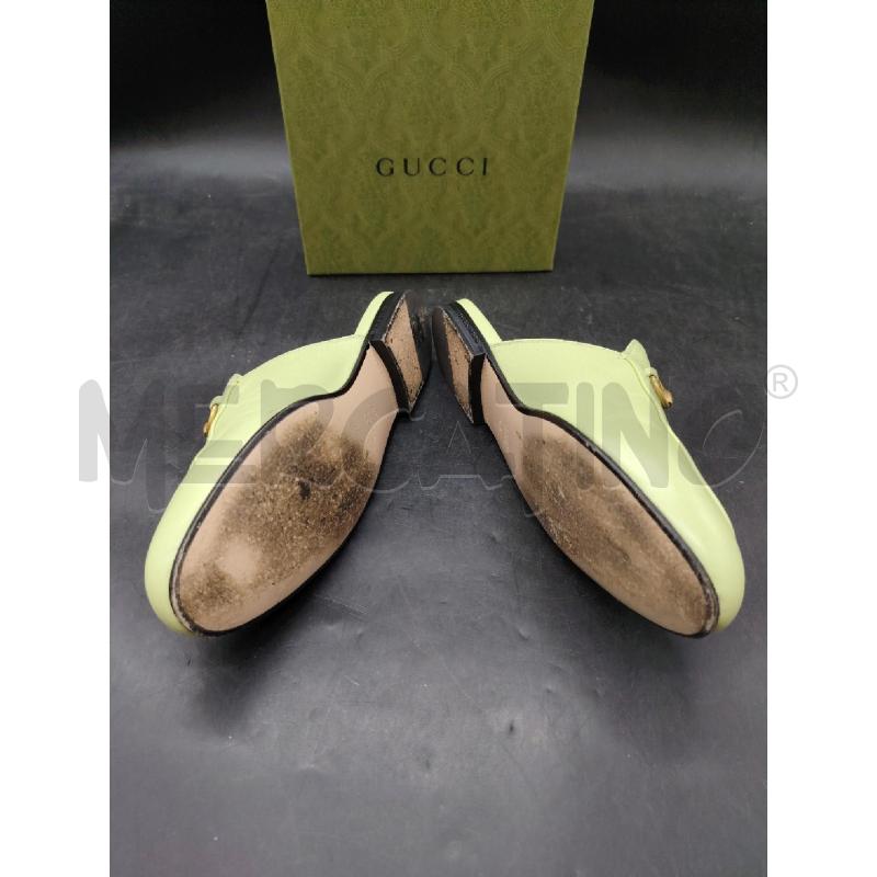 SABOT SCATO GUCCI VERDE MORSETTO DOR | Mercatino dell'Usato Roma eur 4