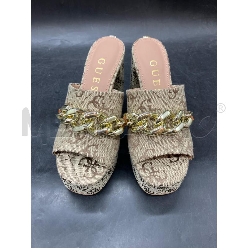 SABOT TACCO GUESS MONOGRAM BEI CATENA DOR | Mercatino dell'Usato Roma eur 2