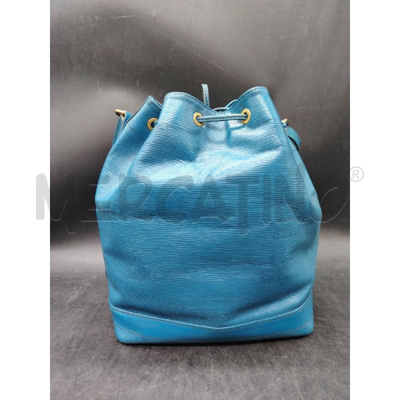 SACCA LOUIS VUITTON GRAND NOE EPI BLU | Mercatino dell'Usato Roma eur 4