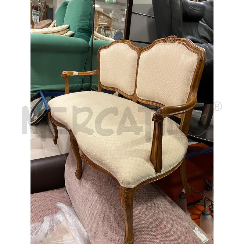 SALOTTO COMPLETO 3PZ LEGNO S/BEIGE | Mercatino dell'Usato Roma eur 4