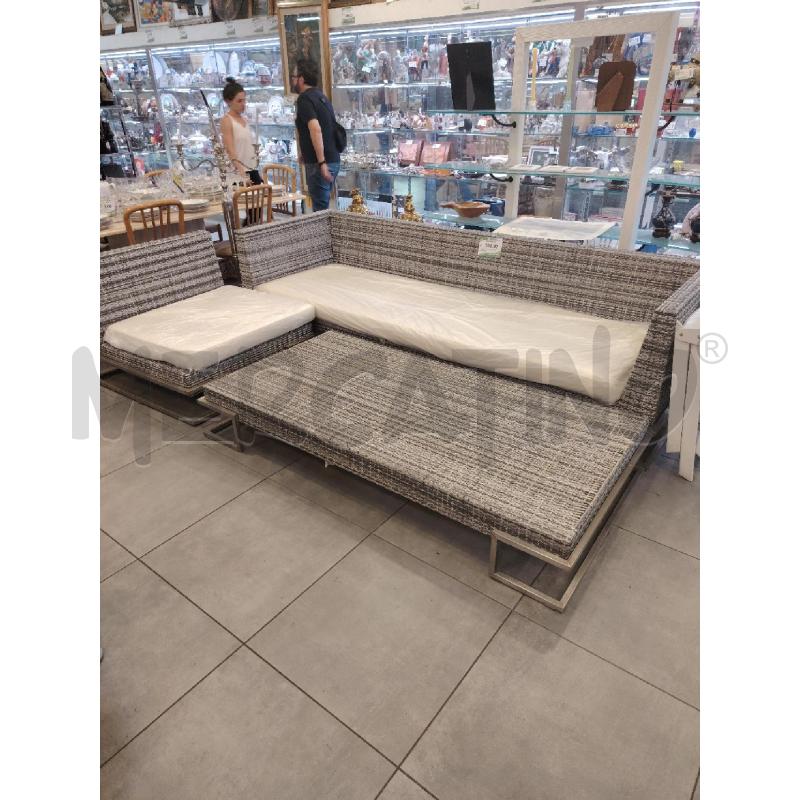 SALOTTO COMPLETO DA ESTERNO 3PZ | Mercatino dell'Usato Roma eur 1