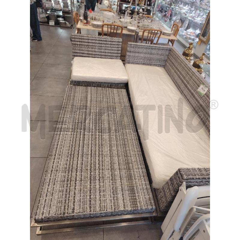 SALOTTO COMPLETO DA ESTERNO 3PZ | Mercatino dell'Usato Roma eur 2