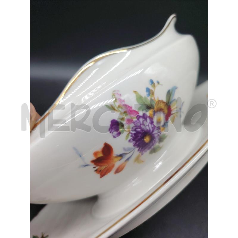 SALSIERA FIORI GINORI  | Mercatino dell'Usato Roma eur 2