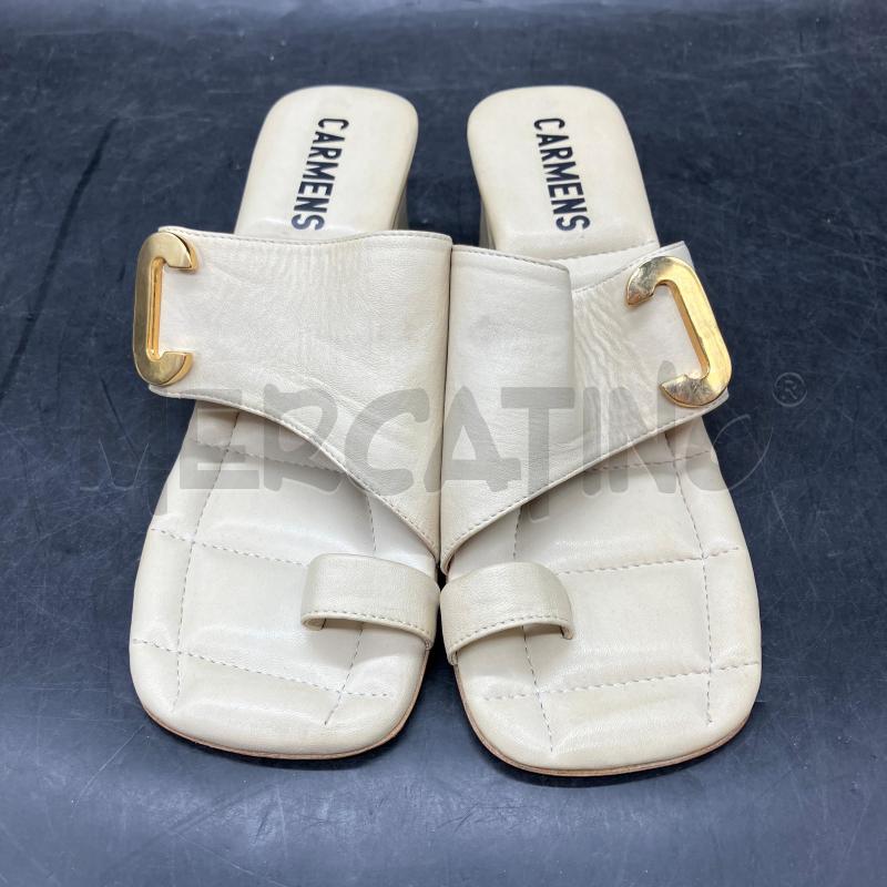 SANDALI CARMENS PANNA FASCIA C DOR | Mercatino dell'Usato Roma eur 2