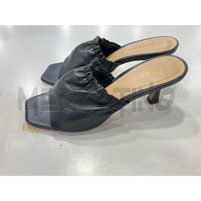 SANDALI D CARRANO NE PELLE FASCIA | Mercatino dell'Usato Roma eur 3