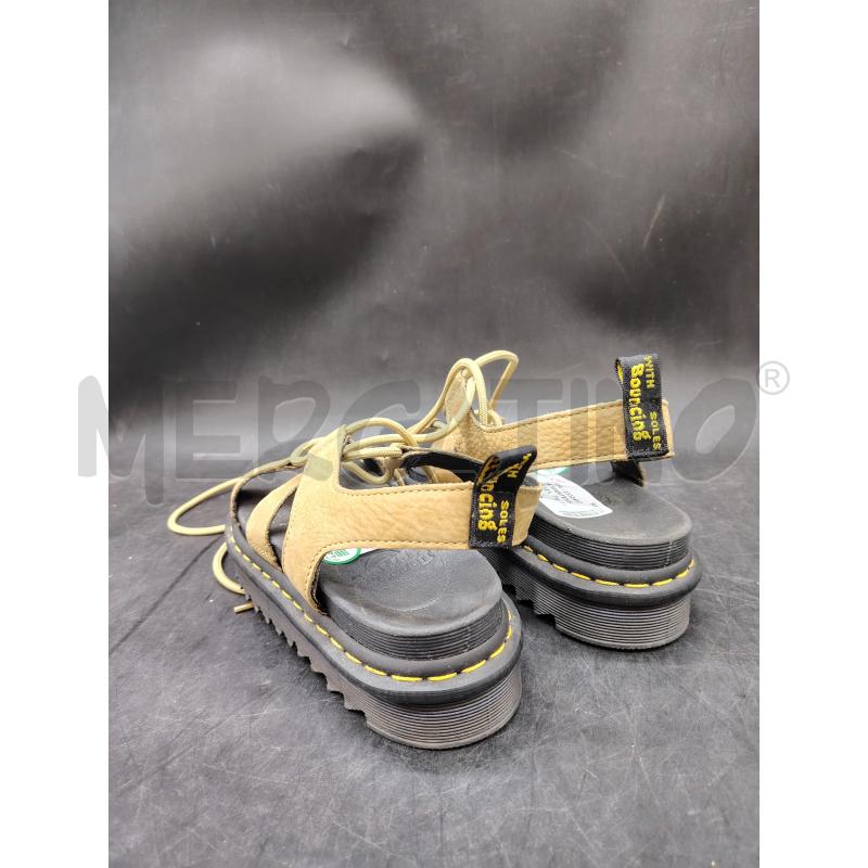 SANDALI D DR MARTENS NARTILLA PELLE LACCI BEI | Mercatino dell'Usato Roma eur 2