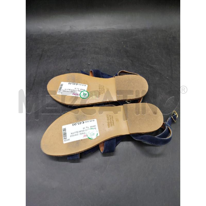 SANDALI D GUJA BLU FRANGE | Mercatino dell'Usato Roma eur 3