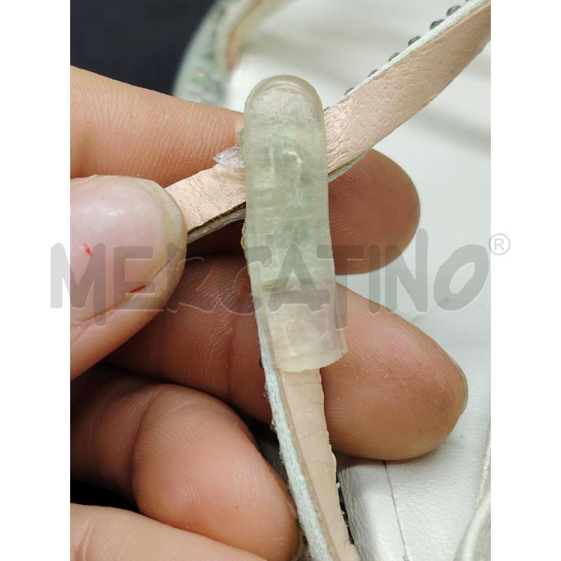 SANDALI D MAURO VOLPONI SCATO VE STRASS  | Mercatino dell'Usato Roma eur 3