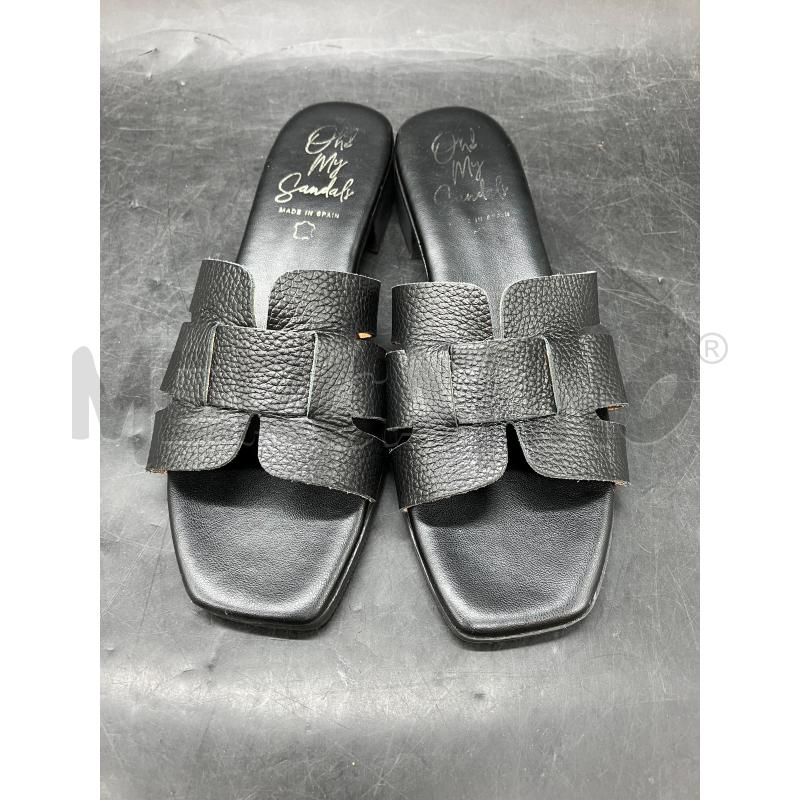 SANDALI D OH MY SANDAL NE FASCIA INTRECC | Mercatino dell'Usato Roma eur 2