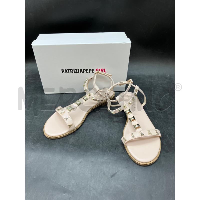 SANDALI D PATRIZIA PEPE SCATOLA RS DETT DOR | Mercatino dell'Usato Roma eur 1