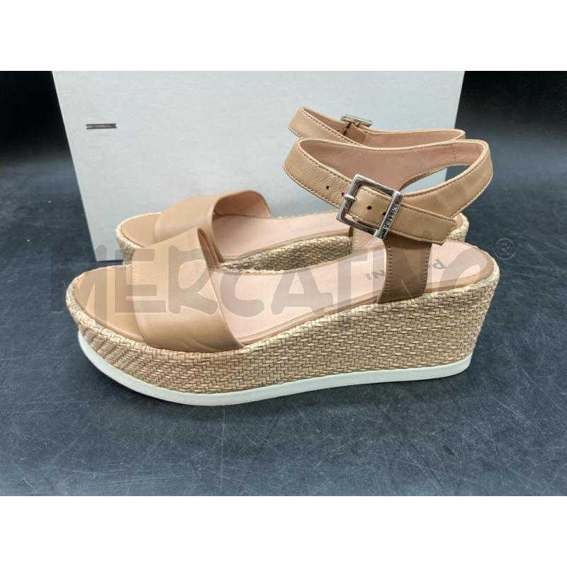 SANDALI D POLLINI SCATOLA BEI PELLE | Mercatino dell'Usato Roma eur 3