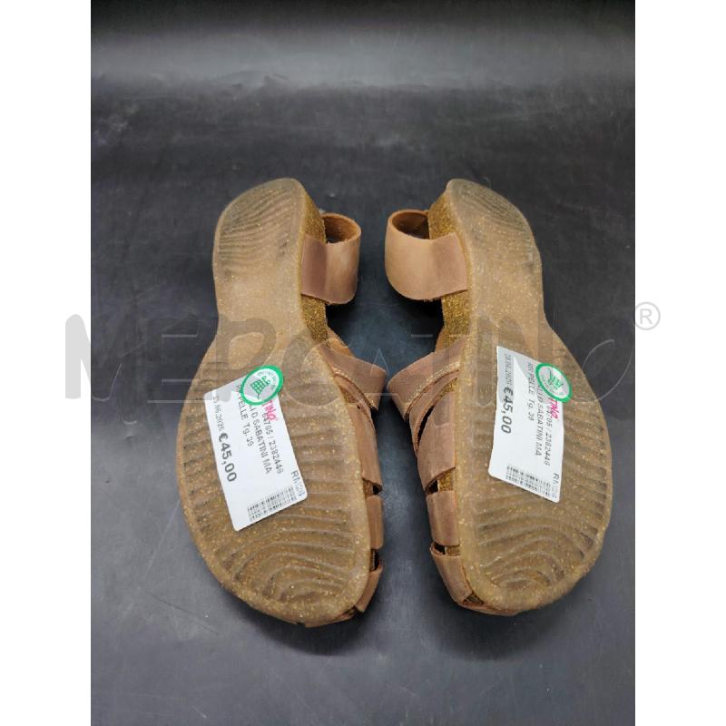 SANDALI D SABATINI MARR PELLE | Mercatino dell'Usato Roma eur 3