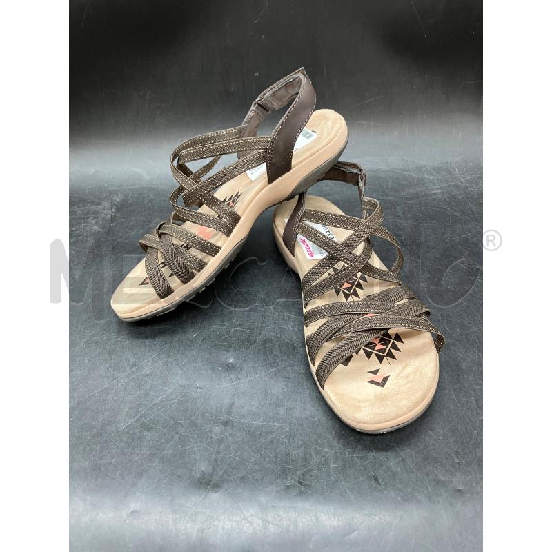 SANDALI D SECHERS MARR STRISCE | Mercatino dell'Usato Roma eur 1