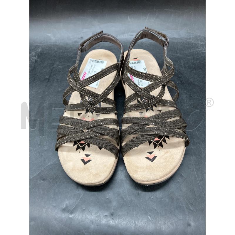 SANDALI D SECHERS MARR STRISCE | Mercatino dell'Usato Roma eur 2