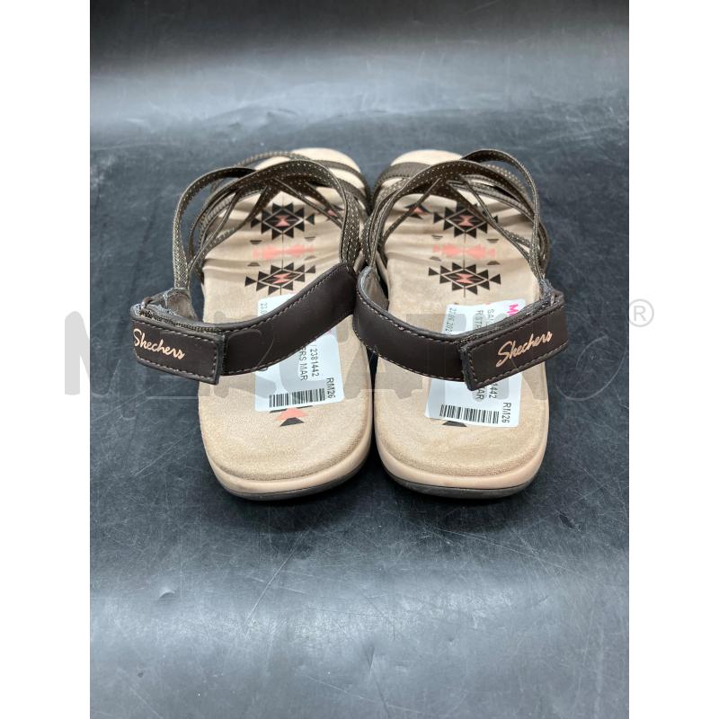 SANDALI D SECHERS MARR STRISCE | Mercatino dell'Usato Roma eur 4