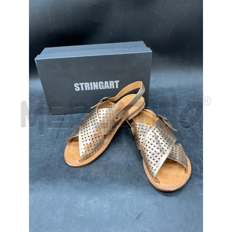 SANDALI D STRINGART SCATOLA DOR  | Mercatino dell'Usato Roma eur 1
