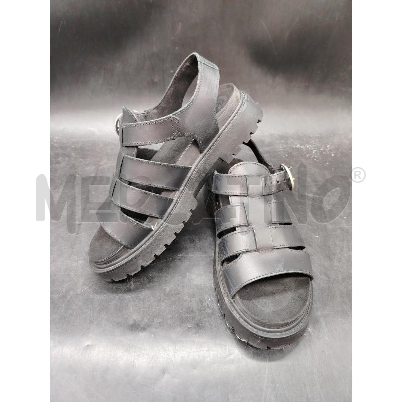 SANDALI D TIMBERLAND NERE FASCE  | Mercatino dell'Usato Roma eur 1
