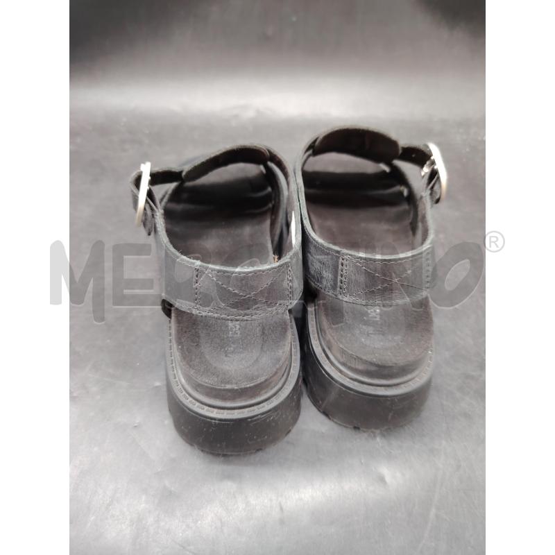SANDALI D TIMBERLAND NERE FASCE  | Mercatino dell'Usato Roma eur 4