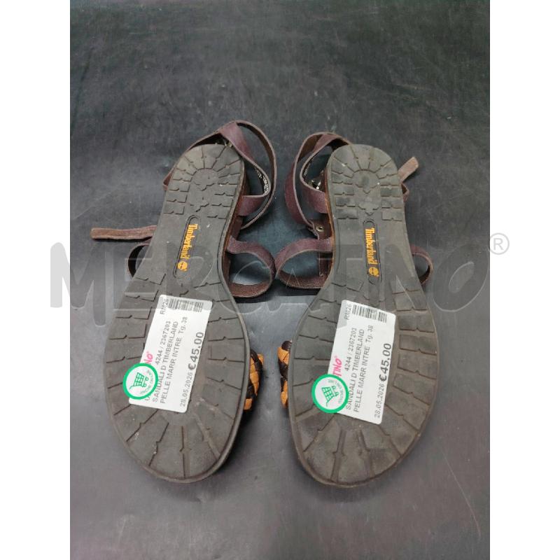 SANDALI D TIMBERLAND PELLE MARR INTRECCIATA | Mercatino dell'Usato Roma eur 3