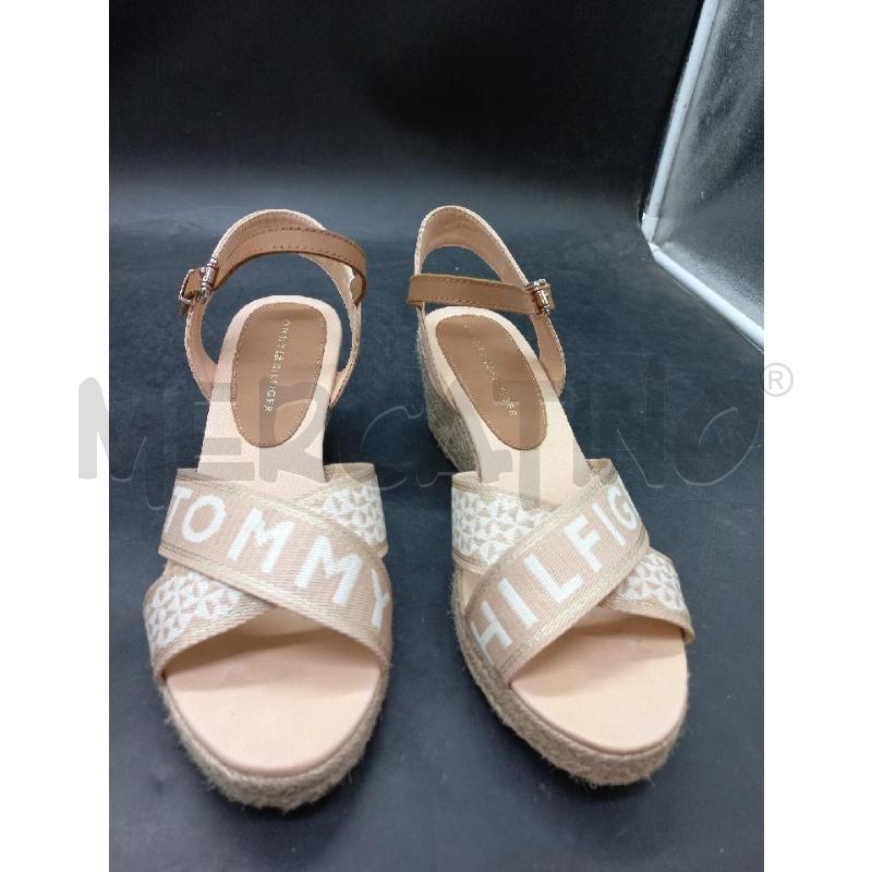 SANDALI D TOMMY HILFIGER RS FASCIA LUREX | Mercatino dell'Usato Roma eur 1
