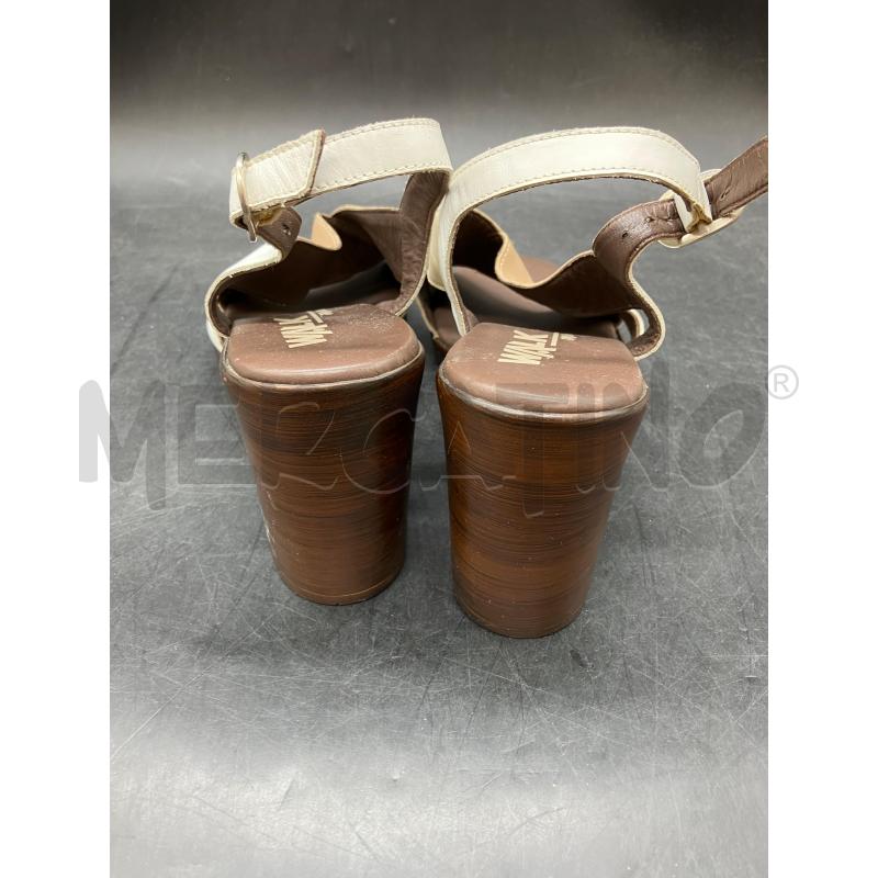 SANDALI D WALK MELLUSO MARR BEIGE | Mercatino dell'Usato Roma eur 4