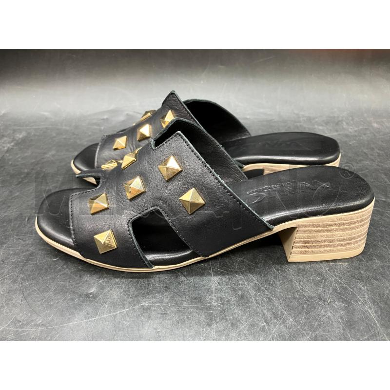 SANDALI D WALK NE BORCHIE DOR  | Mercatino dell'Usato Roma eur 3