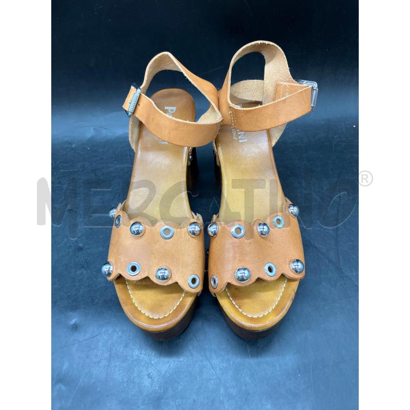 SANDALI POLLINI BISCOTTO BORCHIE PIATTE | Mercatino dell'Usato Roma eur 2
