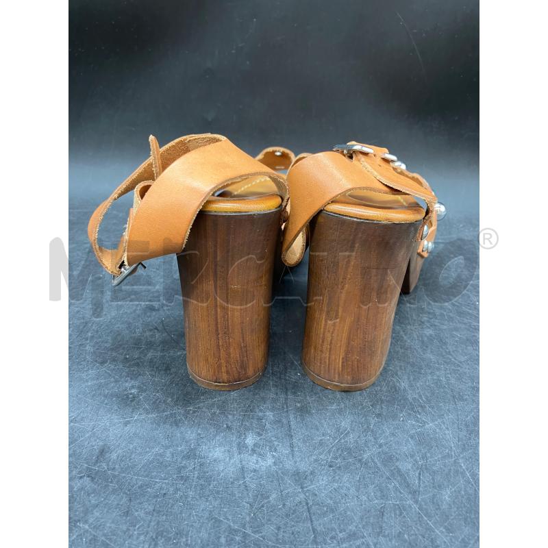 SANDALI POLLINI BISCOTTO BORCHIE PIATTE | Mercatino dell'Usato Roma eur 4