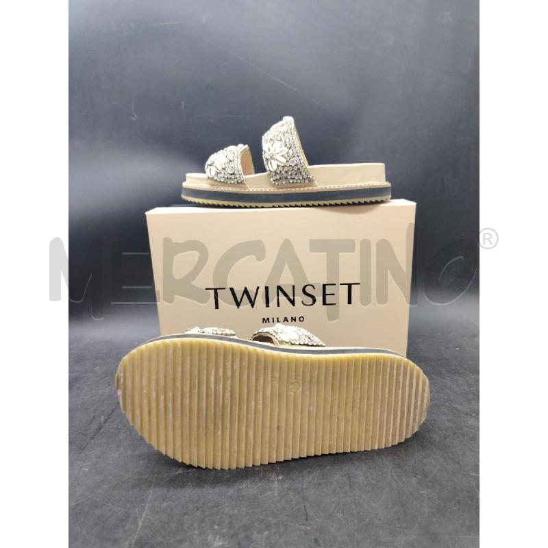 SANDALI SCATOLA D TWINSET STRASS | Mercatino dell'Usato Roma eur 3